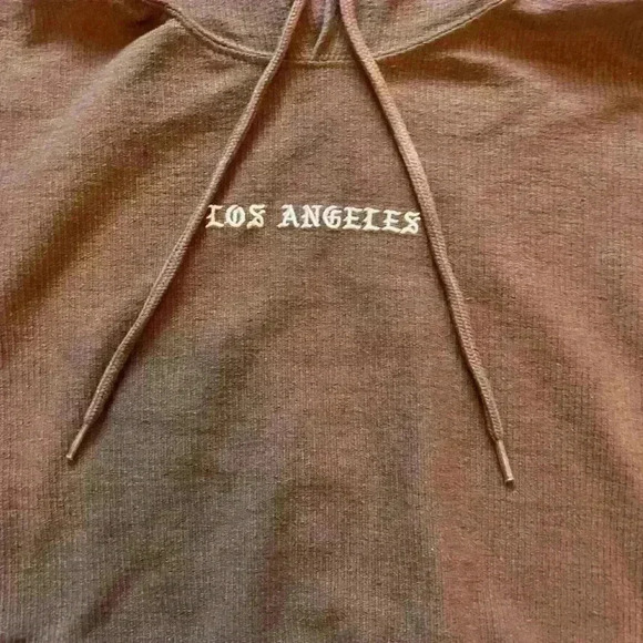 Men’s Los Angeles Embroidered hoodie. Size M - Picture 2 of 7